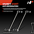 APCA7335 2 Pcs Front Sway Bar Link