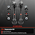 APCA7354 4 Pcs Rear Track Bar & Stabilizer Bar Link