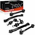 APCA7356 6 Pcs Rear Control Arm with Ball Joints & Sway Bar Link