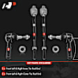 APCA7381 4 Pcs Front Inner & Outer Tie Rod End Kit