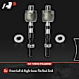 APCA7392 2 Pcs Front Inner Tie Rod End