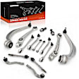 APCA7528 16 Pcs Front Control Arm & Sway Bar Link & Tie Rod End Kit