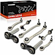APCA7533 8 Pcs Rear Control Arm & Sway Bar Link & Ball Joint