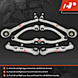 APCA7549 6 Pcs Front Control Arm with Ball Joint