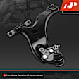 APCA7563 Front Driver Lower Control Arm & Ball Joint Assembly