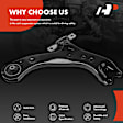 APCA7582 Front Passenger Lower Control Arm