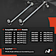 APCA7626 2 Pcs Front Sway Bar Stabilizer Link