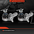 APCA7627 2 Pcs Front Lower Ball Joint