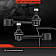APCA7646 2 Pcs Front Driver & Passenger Sway Bar Link