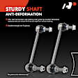 APCA7648 2 Pcs Rear Driver & Passenger Sway Bar Link