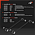 APCA7653 2 Pcs Front Sway Bar Link