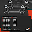 APCA7655 2 Pcs Rear Driver & Passenger Stabilizer Bar Link