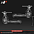 APCA7669 2 Pcs Front Outer Tie Rod End