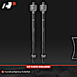APCA7677 2 Pcs Front Inner Tie Rod End