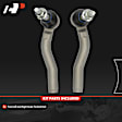 APCA7701 2 Pcs Front Outer Tie Rod End