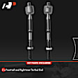 APCA7703 2 Pcs Front Inner Tie Rod End Kit