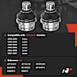APCA7718 2 Pcs Front Lower Ball Joint Kit