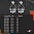 APCA7726 2 Pcs Front Lower Ball Joint Kit