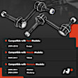 APCA7731 2 Pcs Rear Driver & Passenger Sway Bar Link