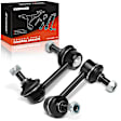 APCA7735 2 Pcs Front Driver & Passenger Sway Bar Link with Ball Joint