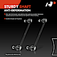 APCA7741 2 Pcs Front Stabilizer Sway Bar Link