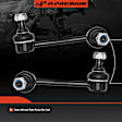 APCA7753 2 Pcs Rear Driver & Passenger Sway Bar Link with Ball Joint
