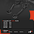APCA7762 2 Pcs Rear Driver & Passenger Sway Bar Link