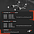 APCA7771 2 Pcs Front Sway Bar Link