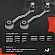 APCA7774 2 Pcs Rear Driver & Passenger Sway Bar Stabilizer Link