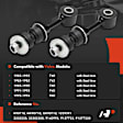 APCA7793 2 Pcs Front Suspension Stabilizer Bar Link Kit