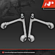 APCA7811 2 Pcs Front Upper Control Arm with Ball Joint