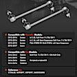 APCA7848 2 Pcs Front Sway Bar Link Kit
