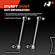 APCA7848 2 Pcs Front Sway Bar Link Kit