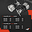 APCA7849 2 Pcs Front Lower Ball Joint