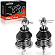 APCA7850 2 Pcs Front Driver & Passenger Upper Ball Joint