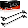 APCA7853 2 Pcs Front Driver & Passenger Suspension Stabilizer Sway Bar Links