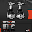 APCA7857 2 Pcs Front Lower Suspension Ball Joint