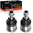 APCA7861 2 Pcs Front Driver & Passenger Lower Ball Joints