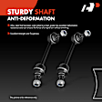 APCA7869 2 Pcs Rear Driver & Passenger Stabilizer Sway Bar Link