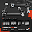 APCA7885 2 Pcs Front Stabilizer Sway Bar Link
