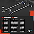 APCA7914 2 Pcs Front Sway Bar Link Kit