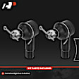 APCA7968 2 Pcs Front Driver & Passenger Outer Tie Rod End Kit