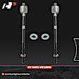 APCA7992 2 Pcs Front Inner Steering Tie Rod End
