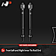 APCA7995 2 Pcs Front Inner Tie Rod End