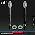 APCA8016 2 Pcs Front Inner Steering Tie Rod End