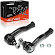 APCA8021 2 Pcs Front Driver & Passenger Outer Tie Rod End