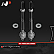 APCA8024 2 Pcs Front Inner Tie Rod End