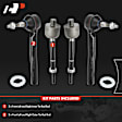 APCA8055 4 Pcs Front Inner & Outer Tie Rod End
