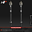 APCA8082 2 Pcs Front Inner Tie Rod End