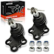 APCA8204 2 Pcs Front Lower Ball Joint Kit